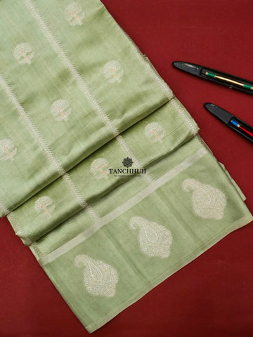 PURE BANARASI MANGO SILK SAREE