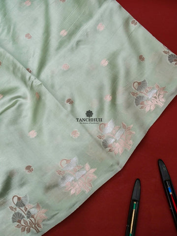 PURE BANARASI MANGO SILK SAREE