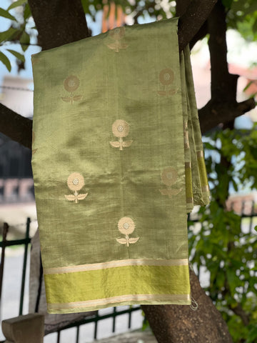 PURE BANARASI MANGO SILK SAREE