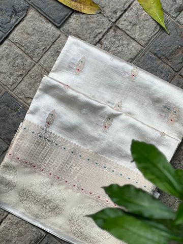 PURE BANARASI MANGO SILK SAREE
