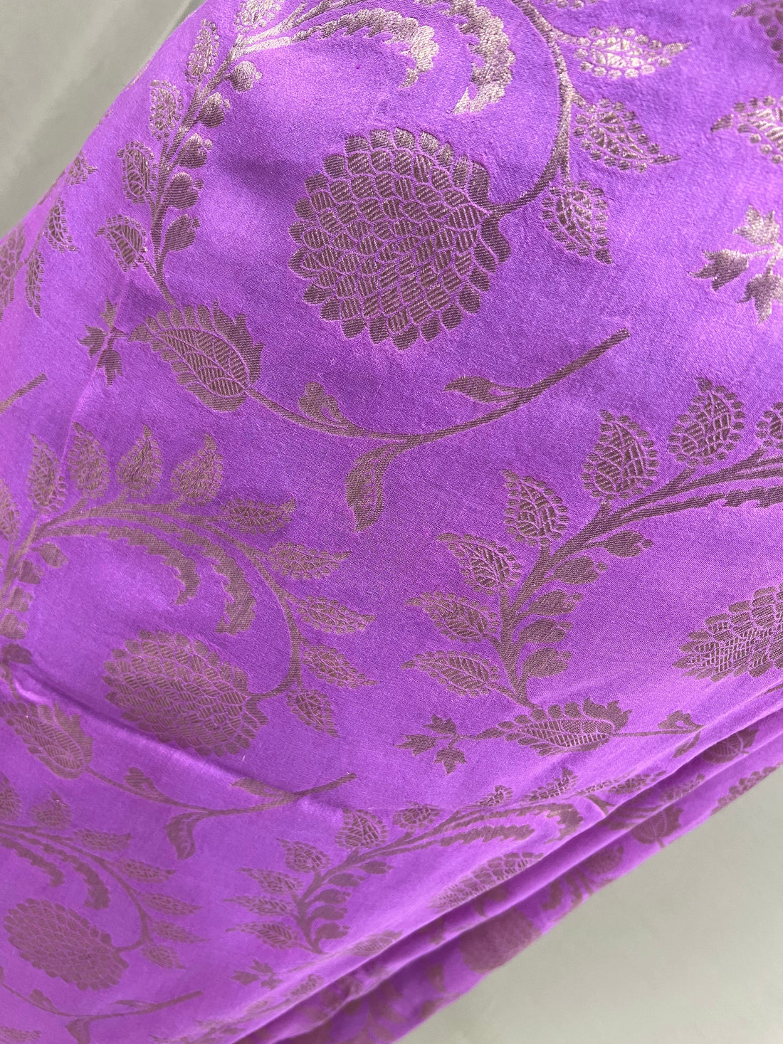 PURE BANARASI MOONGA SILK SAREE