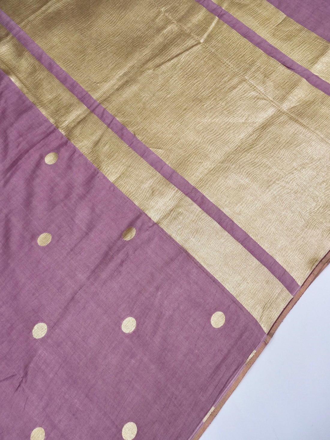 MASHRU SATIN SILK-Onion Pink Pure Banarasi Mashru Satin Silk Saree