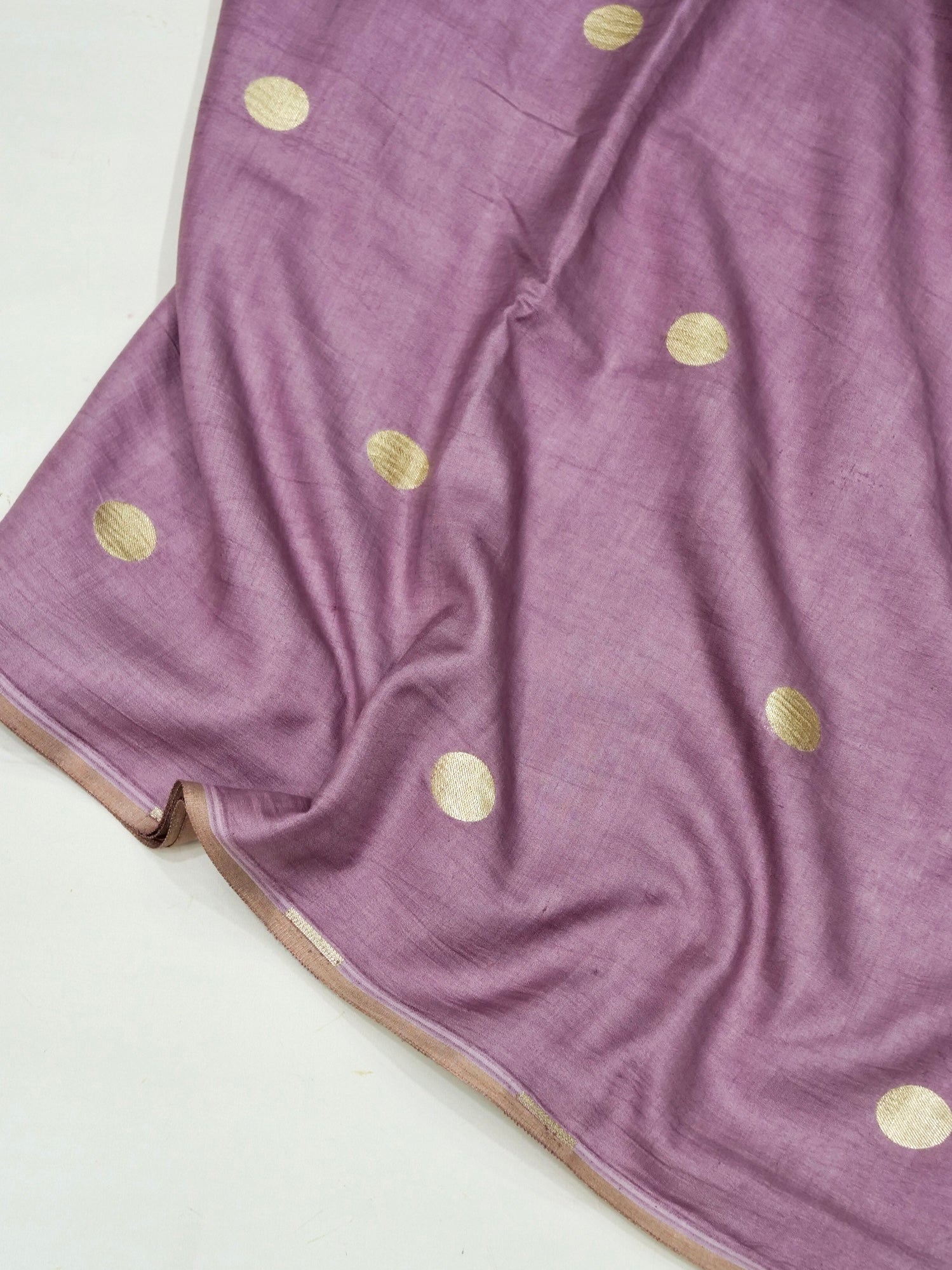 MASHRU SATIN SILK-Onion Pink Pure Banarasi Mashru Satin Silk Saree