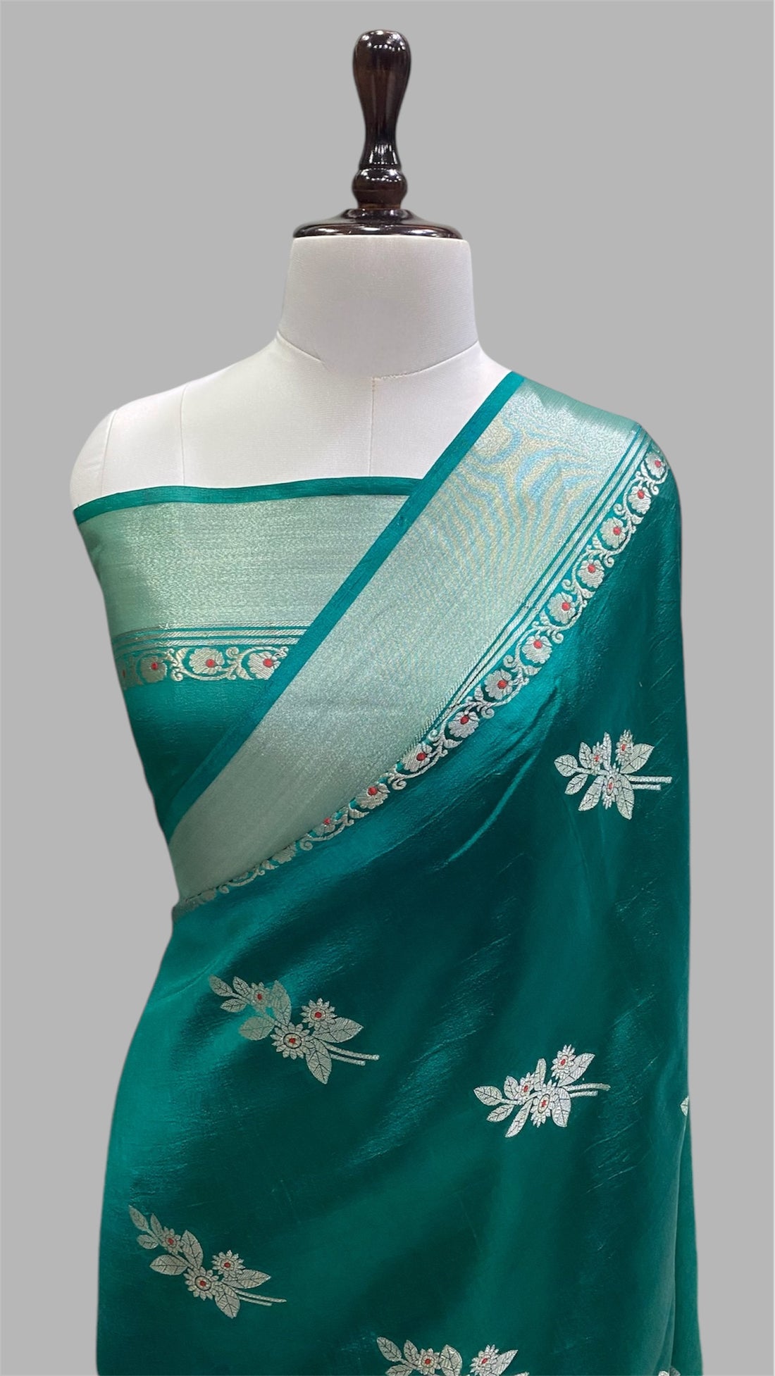 PURE MANGO SILK HANDLOOM BANARASI SAREE