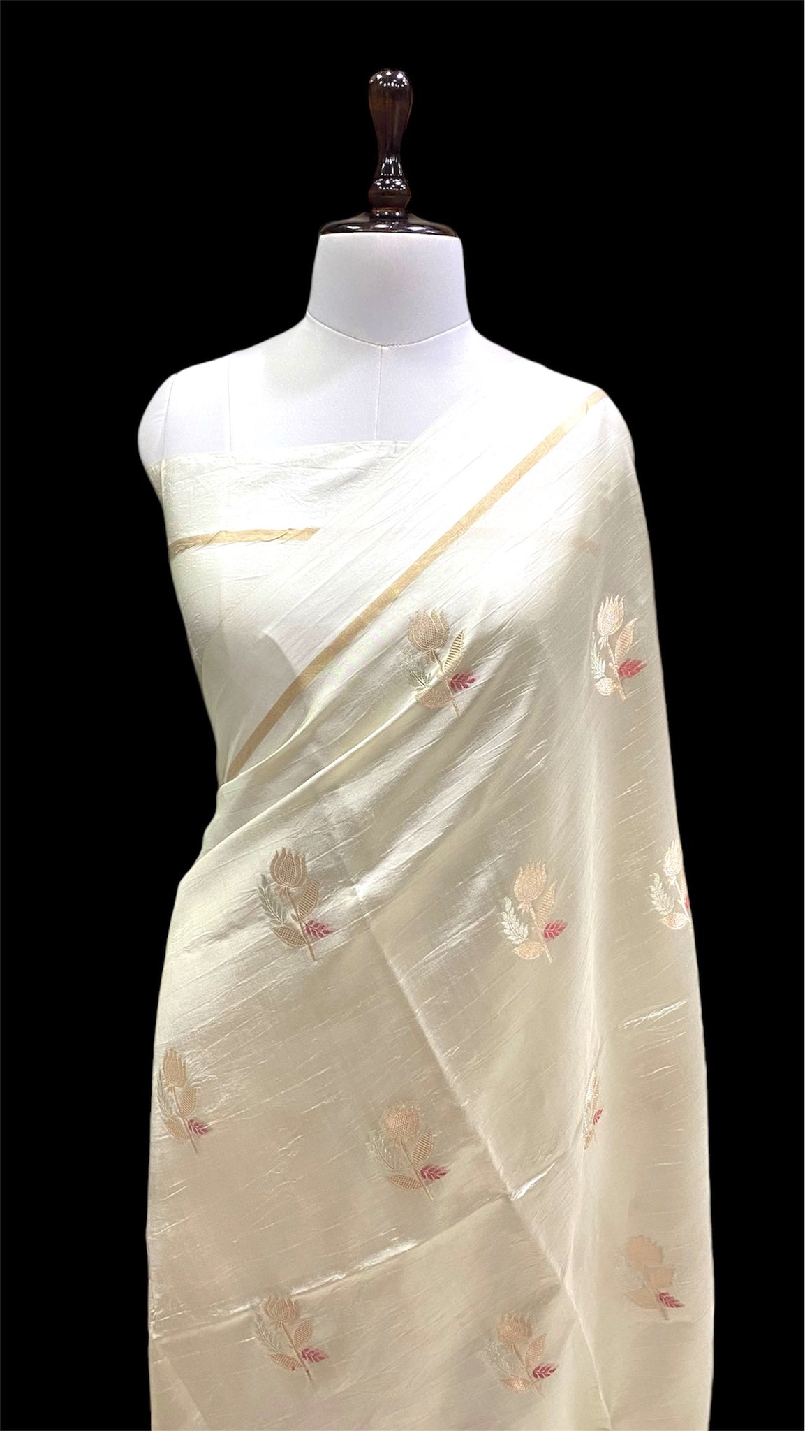 PURE MANGO SILK HANDLOOM BANARASI SAREE