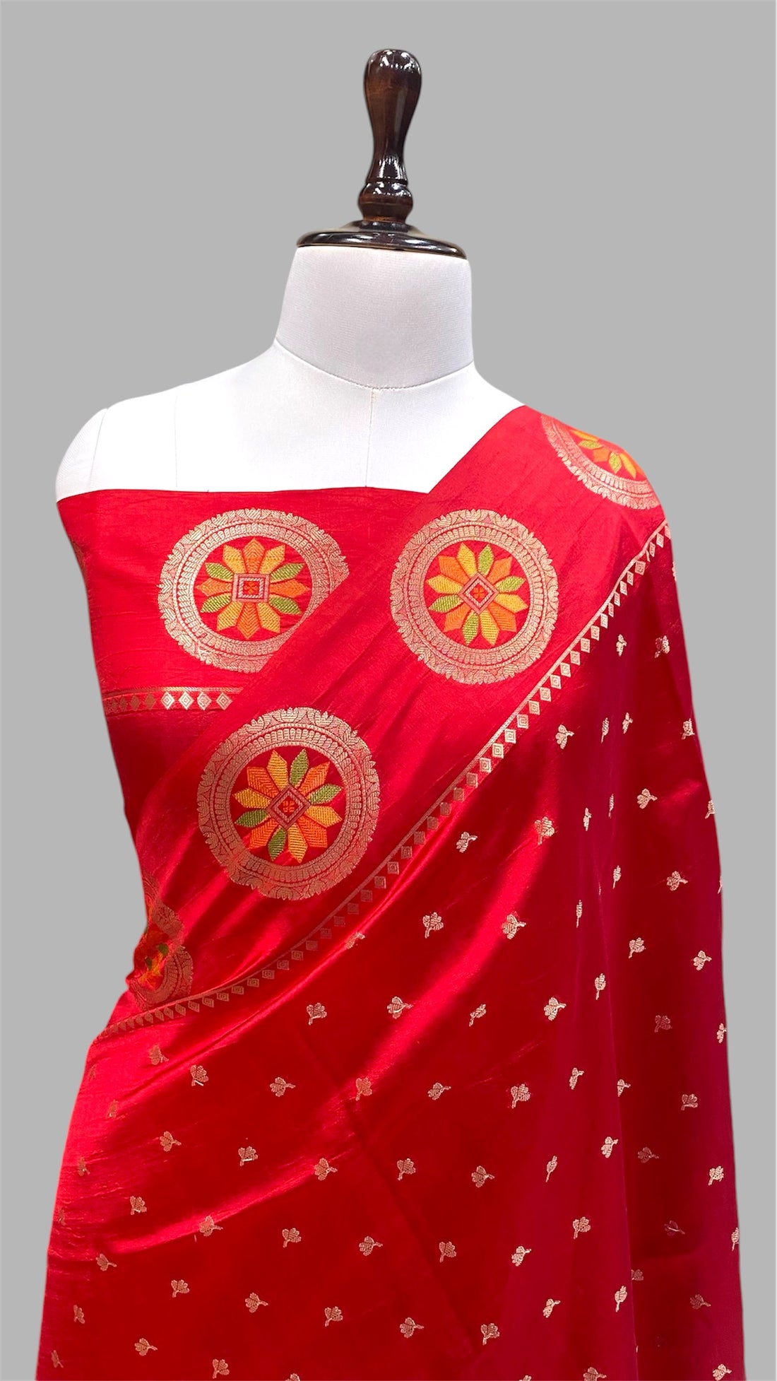 PURE MANGO SILK HANDLOOM BANARASI SAREE