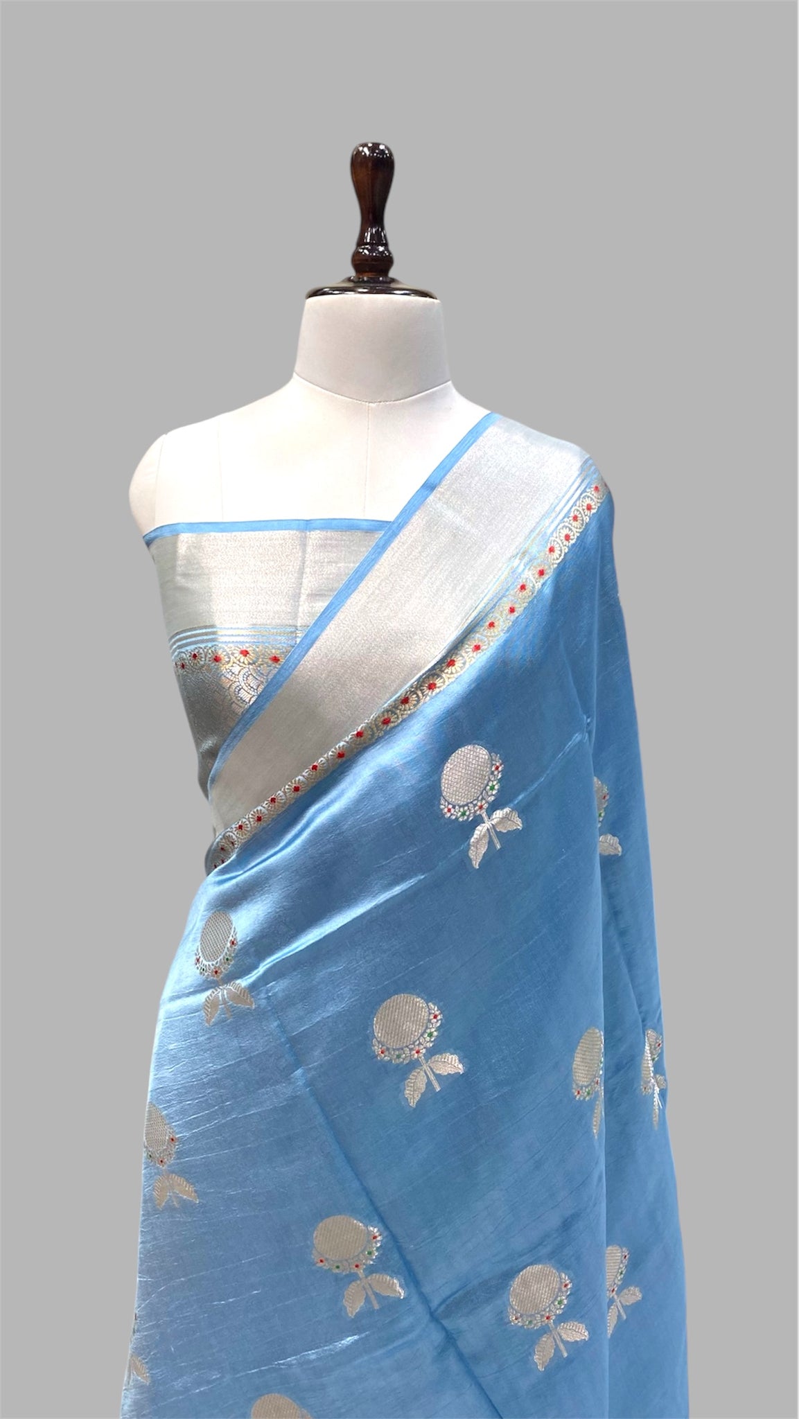 PURE MANGO SILK HANDLOOM BANARASI SAREE