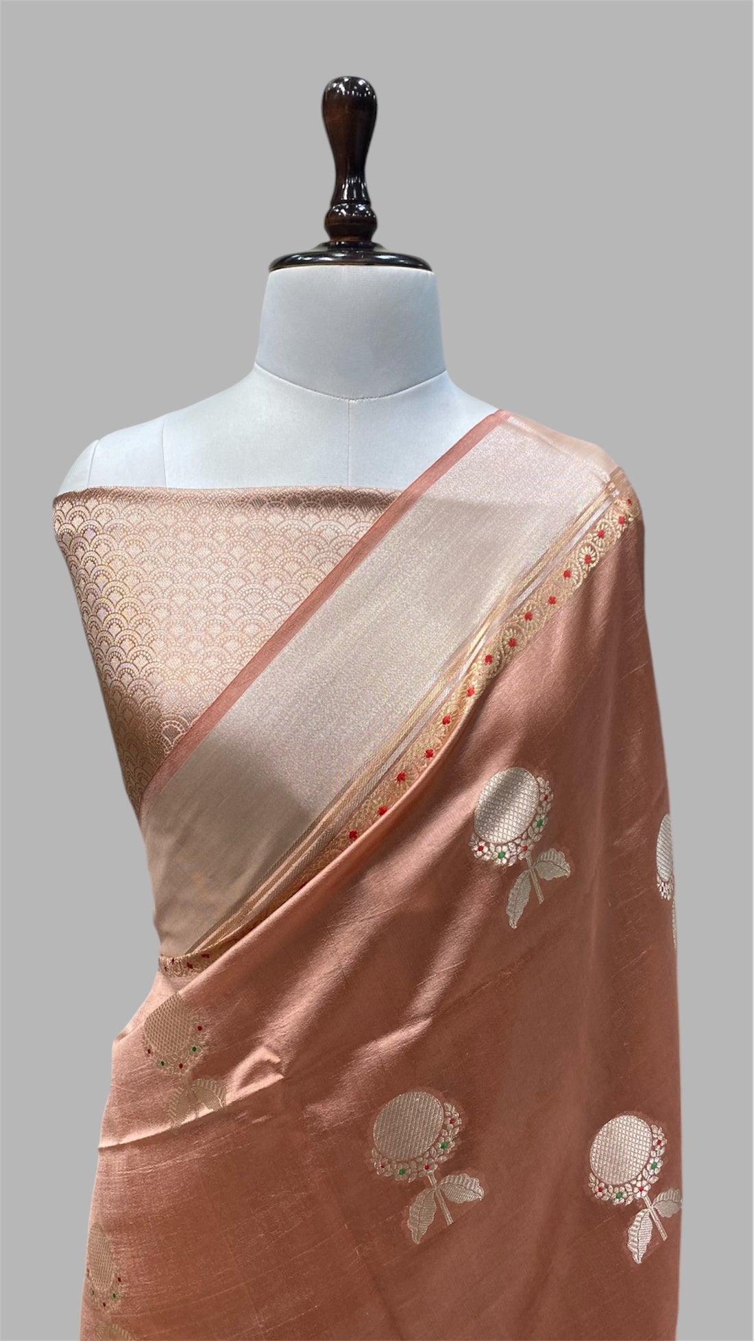 PURE MANGO SILK HANDLOOM BANARASI SAREE