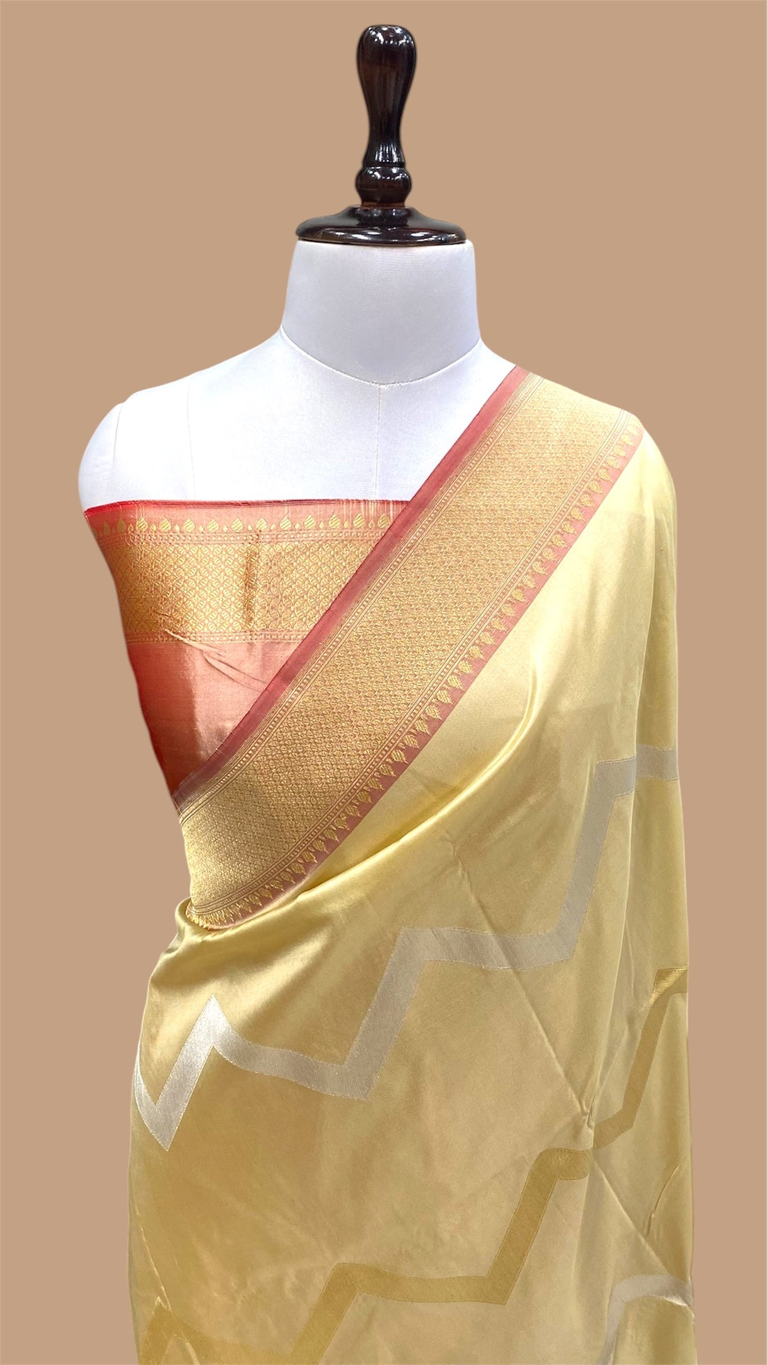 HANDWOVEN KATAAN SILK BANARASI KADHUA SAREE