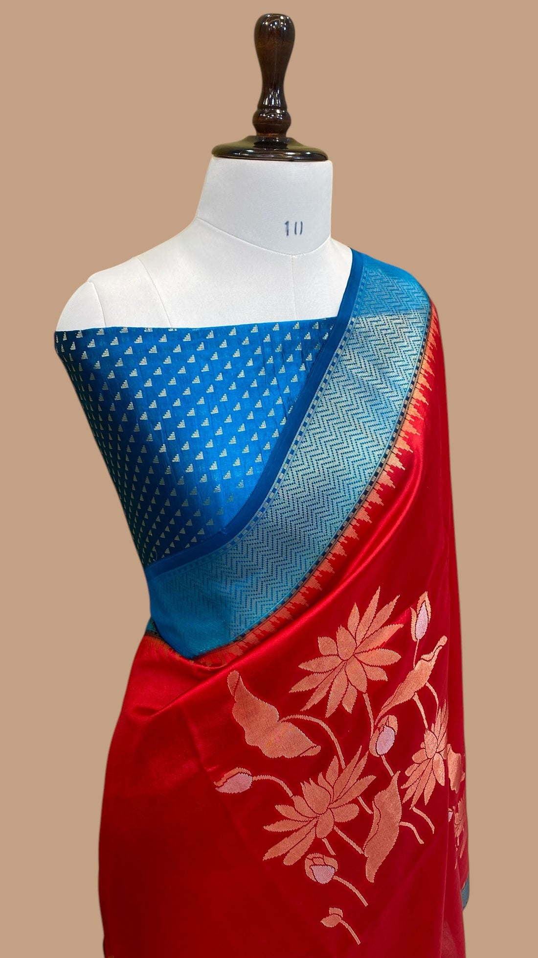 HANDLOOM MANGO SILK BANARASI SAREE