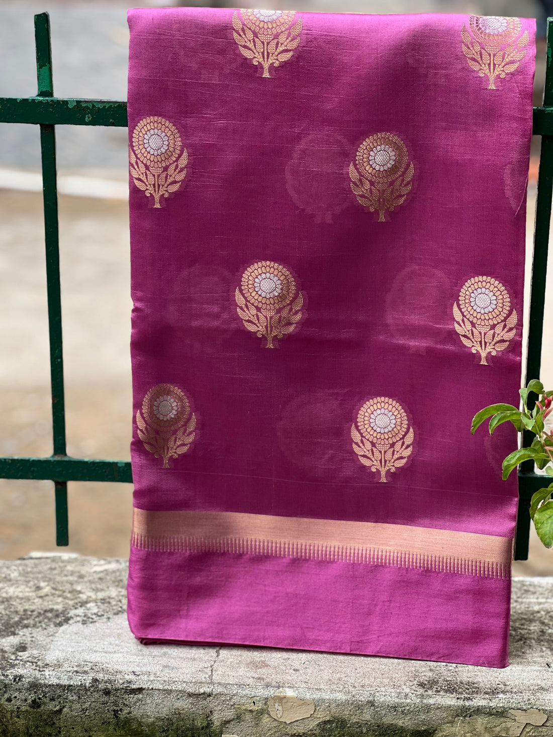 PURE BANARASI MANGO SILK SAREE