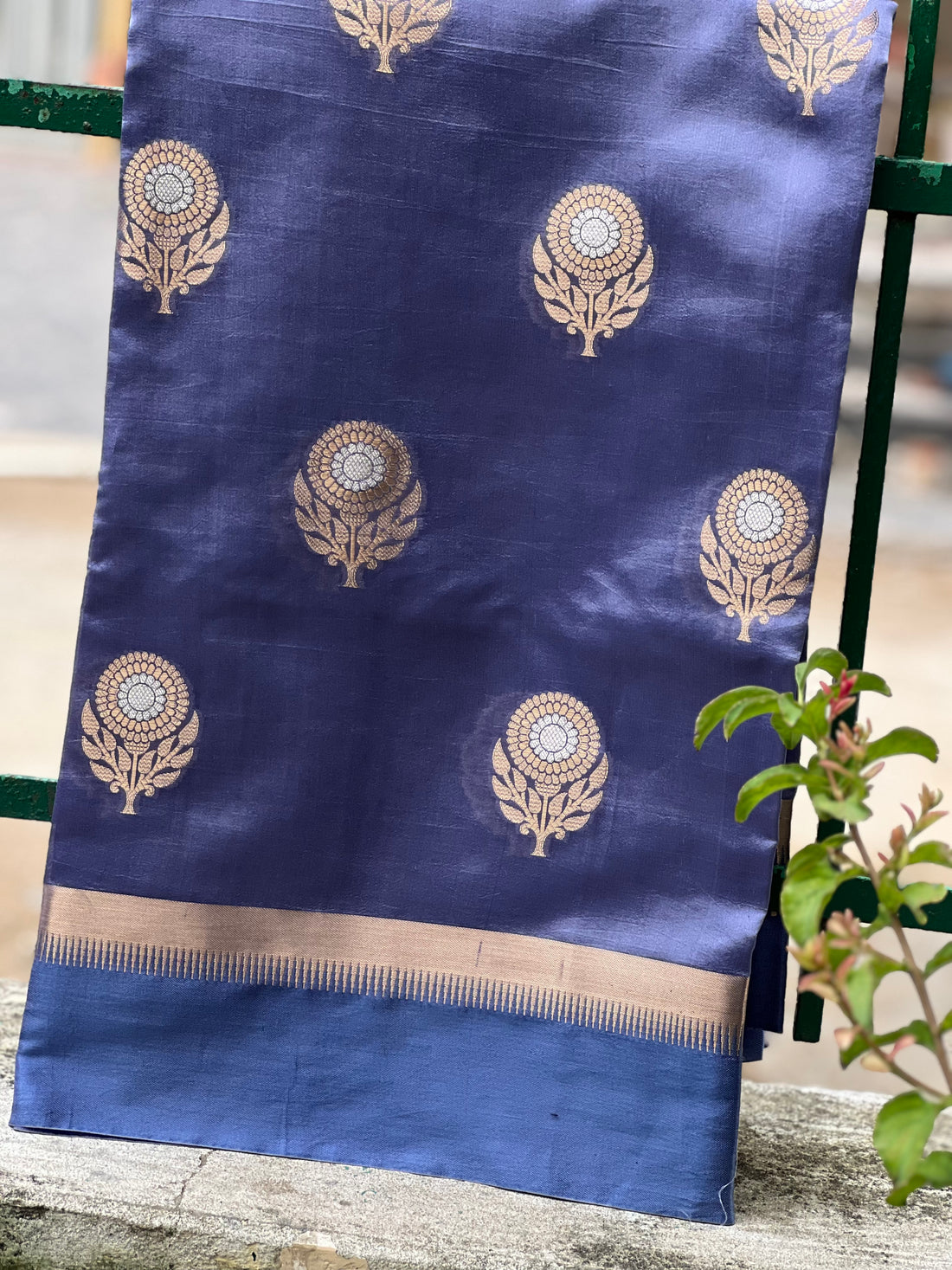 PURE BANARASI MANGO SILK SAREE