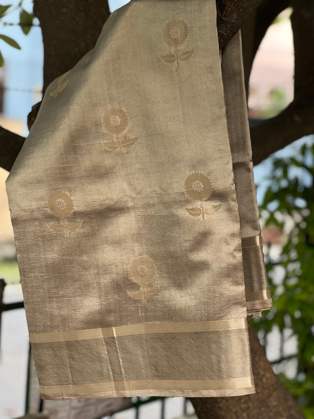 PURE BANARASI MANGO SILK SAREE