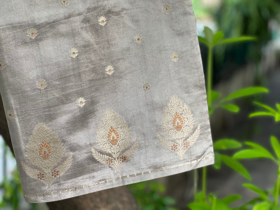 PURE BANARASI MANGO SILK SAREE