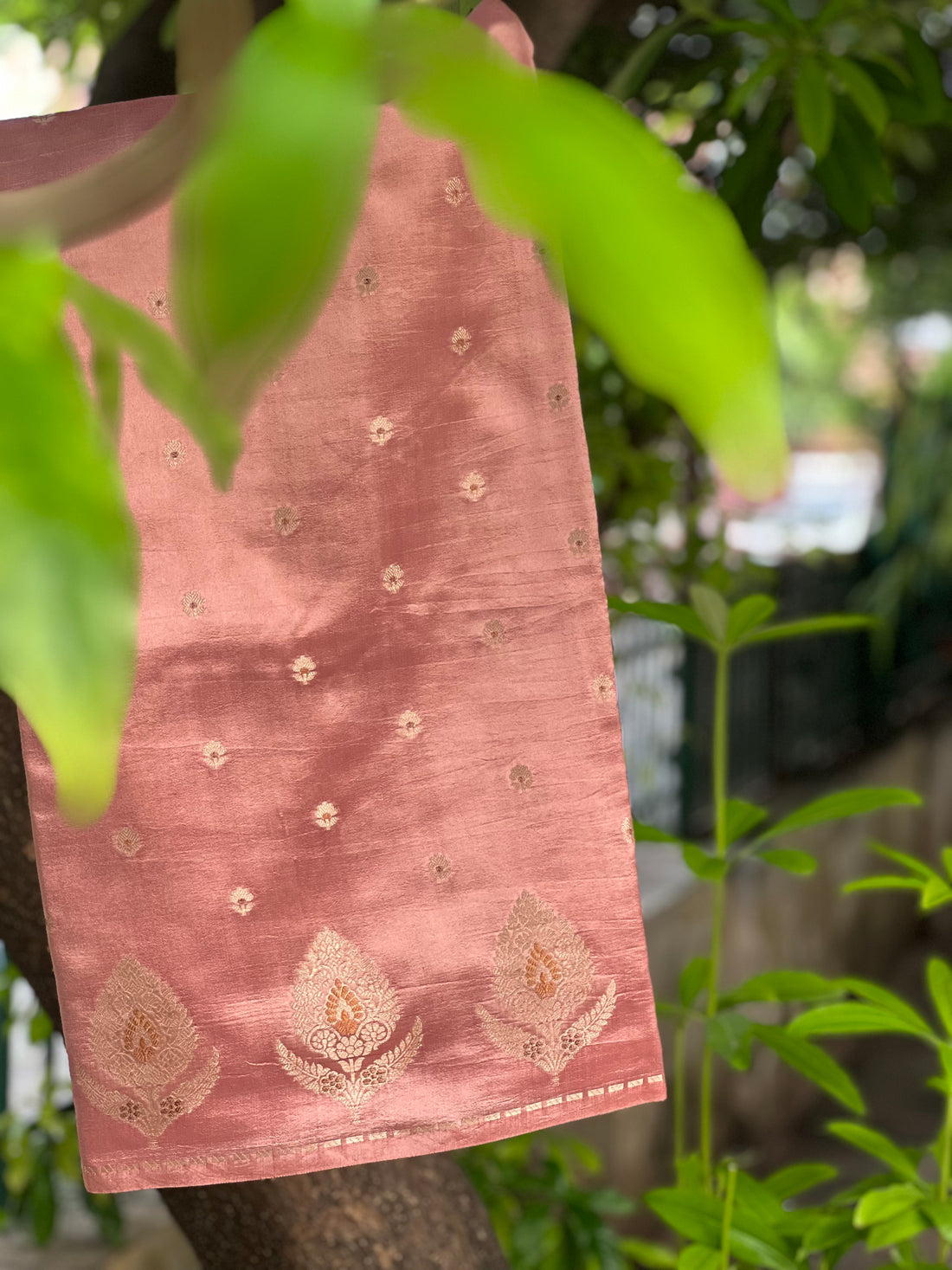 PURE BANARASI MANGO SILK SAREE