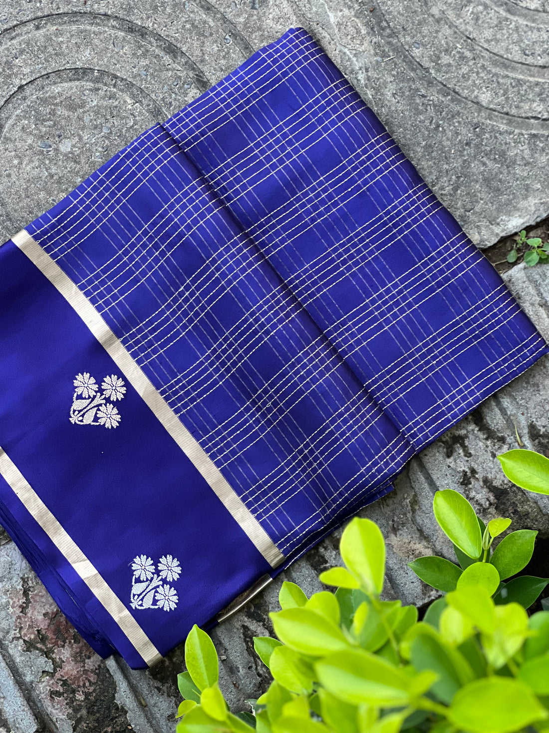 PURE BANARASI HANDWOVEN KADHUA MANGO SILK SAREE - KADHUA MOTIF