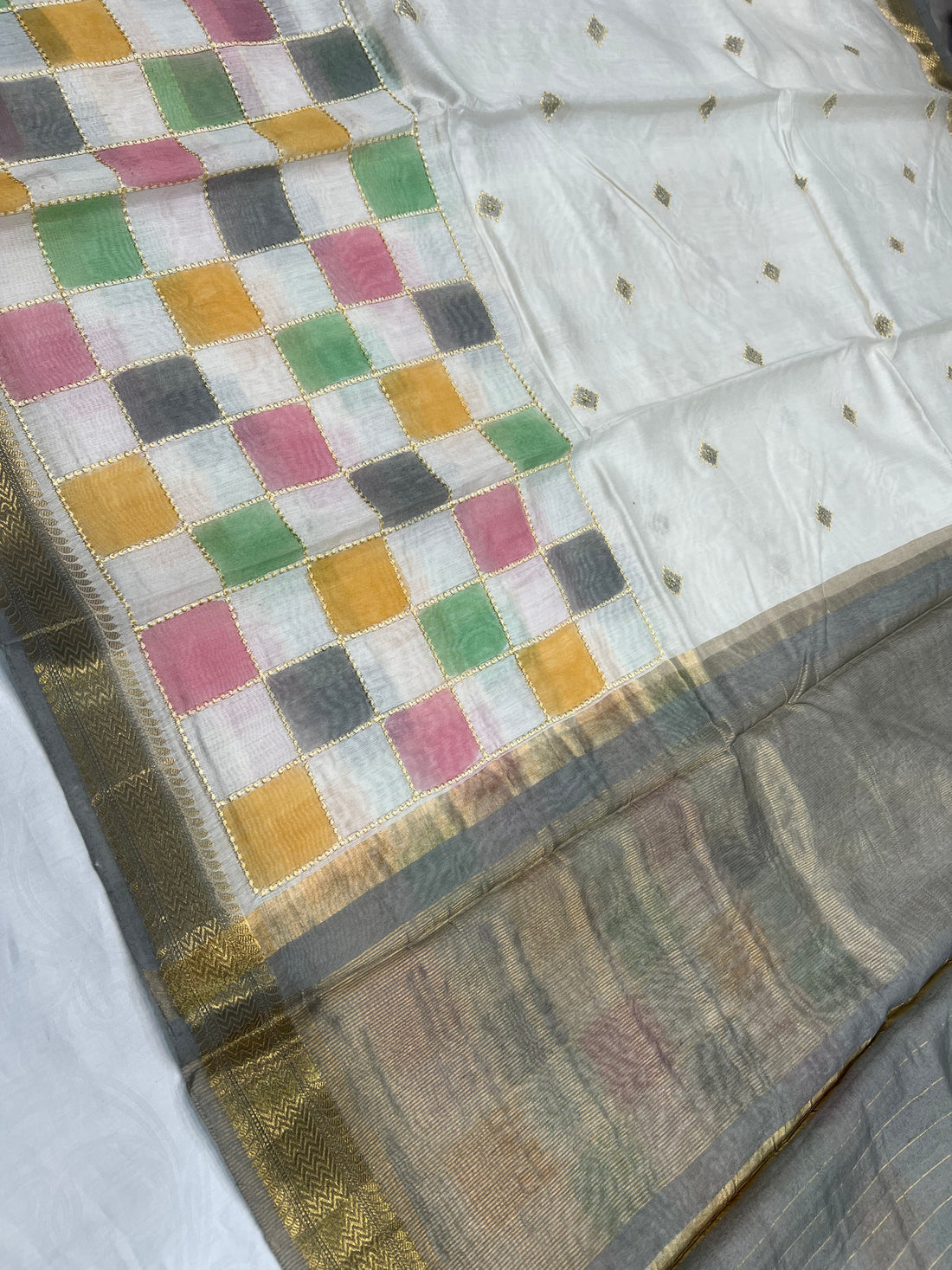 PURE BANARASI ITALIAN MOONGA SILK RANGKAAT SAREE