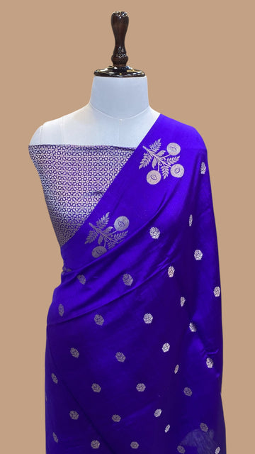 PURE CHINYA SILK HANDLOOM BANARASI SAREE