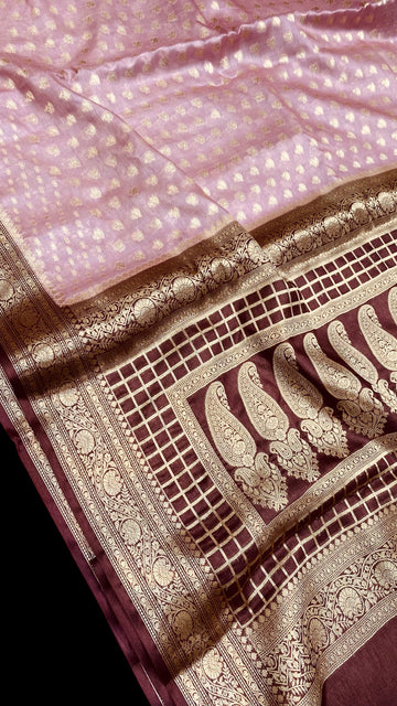 PURE TUSSAR SILK HANDLOOM BANARASI SAREE