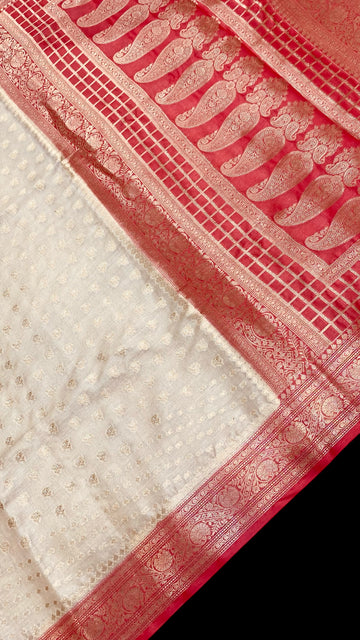 PURE TUSSAR SILK HANDLOOM BANARASI SAREE