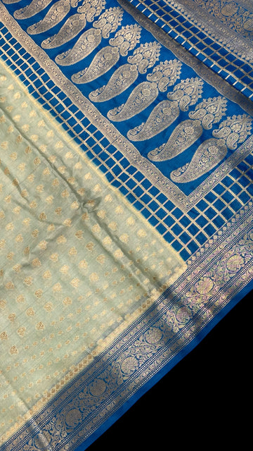 PURE TUSSAR SILK HANDLOOM BANARASI SAREE