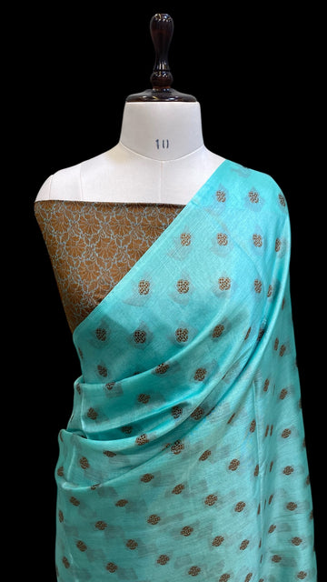 PURE TUSSAR HANDLOOM BANARASI SAREE